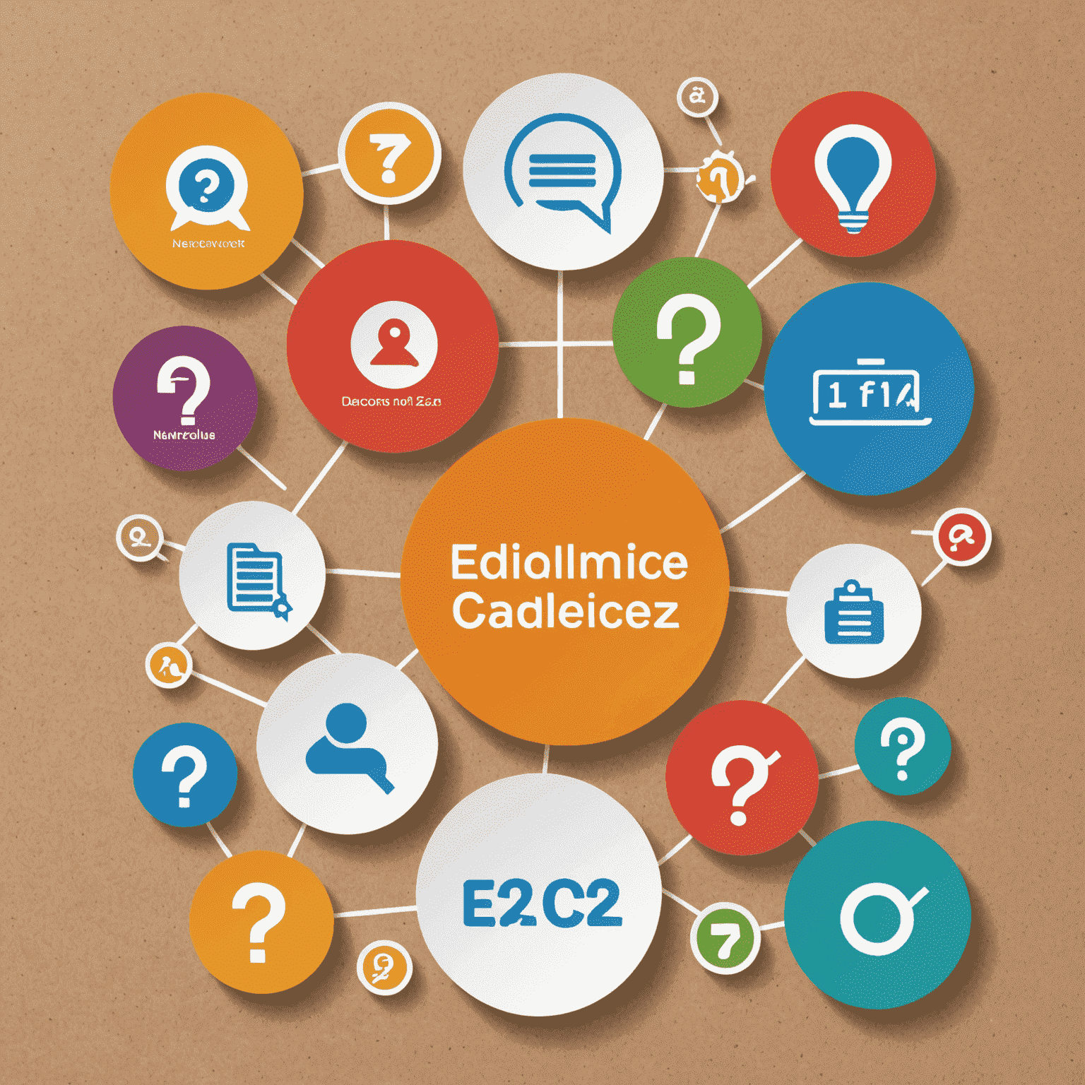 Interaktivní FAQ sekce s ikonami reprezentujícími různé kategorie otázek o kupónech edalnice.cz